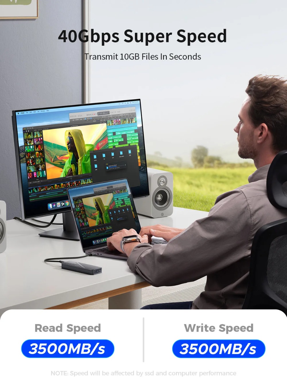 ORICO USB4 40Gbps M.2 NVMe SSD - 8Tb M2 Nvme Ssd incelemesi ve fiyatı