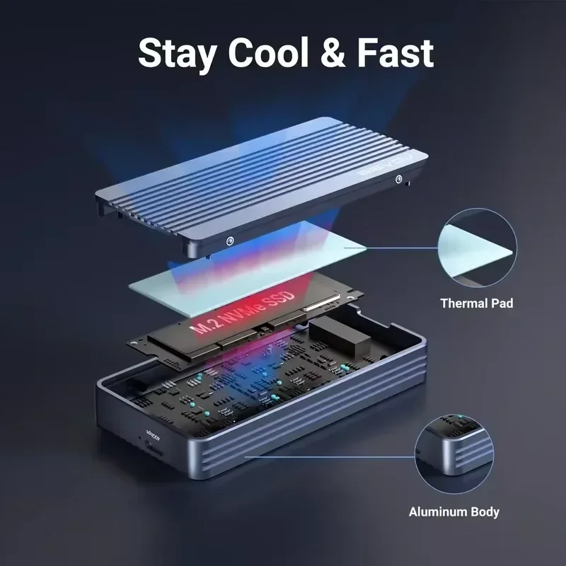 ACASIS USB-C USB4 SSD Muhafaza - Usb4 40Gbps External Ssd 8Tb incelemesi ve fiyatı