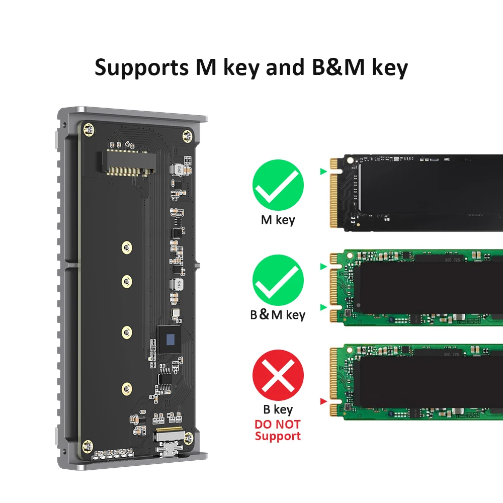 40 Gbps USB4 M.2 NVMe SSD Muha - Usb4 40Gbps External Ssd 8Tb incelemesi ve fiyatı