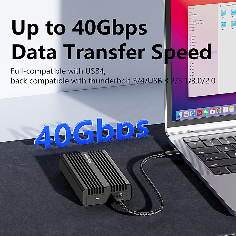 Blueendless 40Gbps NVMe SSD Ku - Usb4 40Gbps External Ssd 8Tb incelemesi ve fiyatı