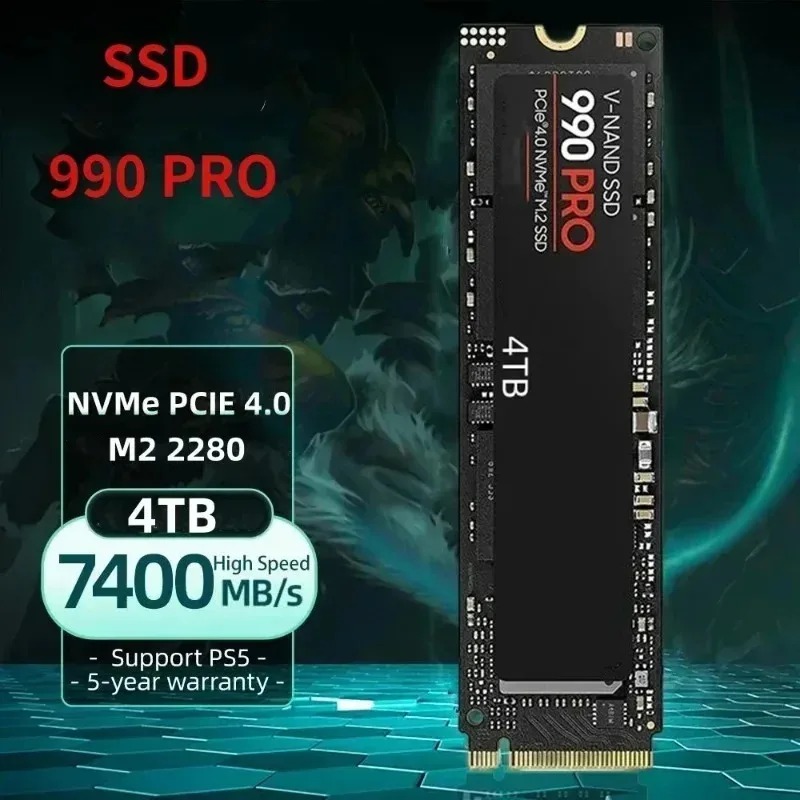 990 PRO Orijinal SSD – 512GB/1 - Pcie 4.0 4Tb 2280 Ssd 7450Mbps incelemesi ve fiyatı